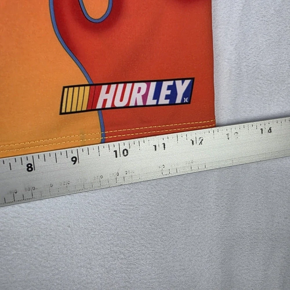 New‎ Hurley Phantom NASCAR Racing Board Shorts Mens 36 Red Orange Eco Flame 18